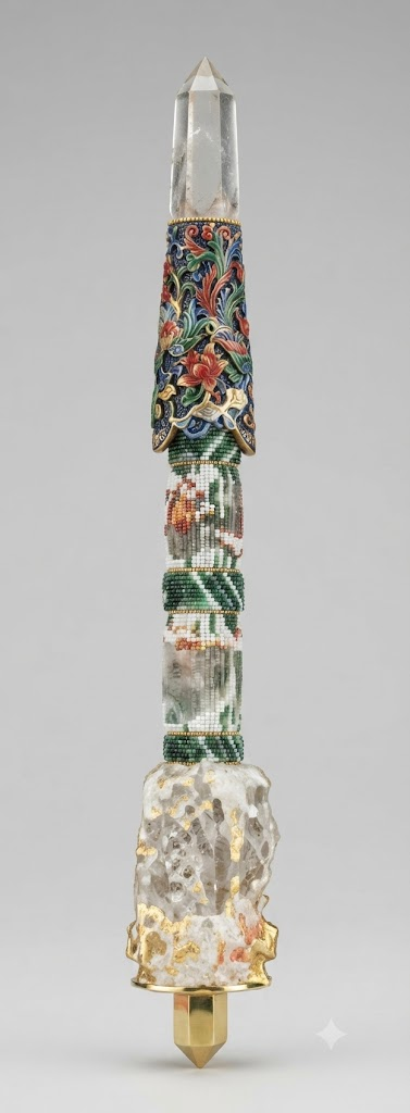 古水晶 金剛杵