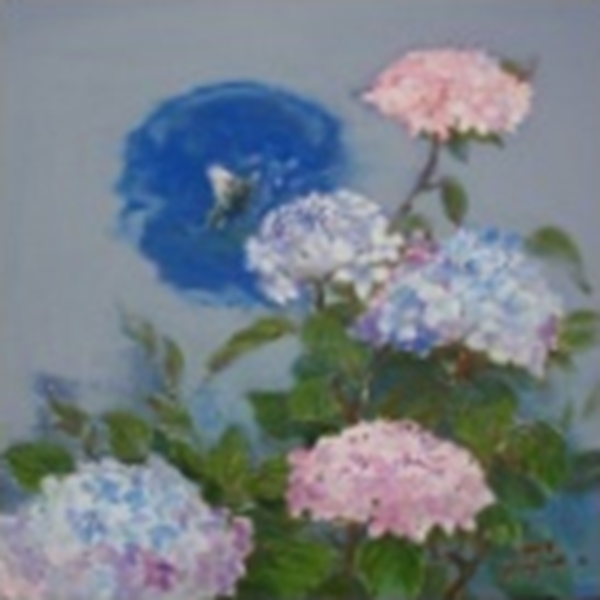 Hydrangea's Blue Moon Party