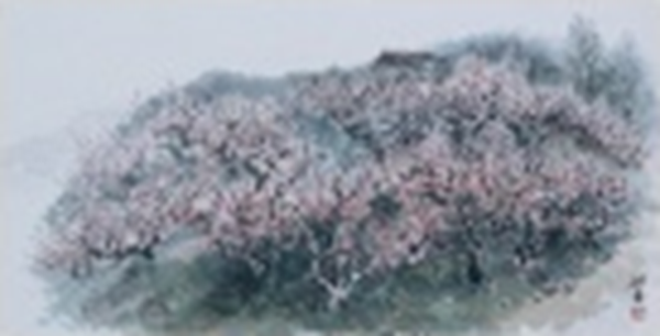 복사꽃 언덕