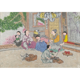 풍속화 (Genre painting)