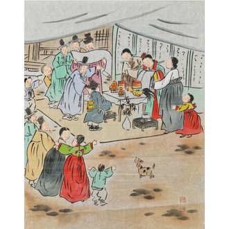 풍속화 (Genre painting)