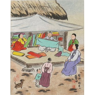 풍속화 (Genre painting)