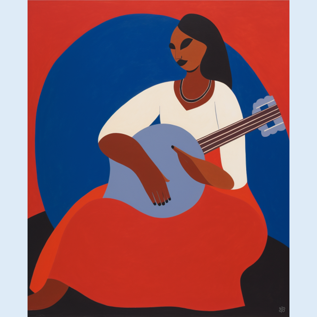 woman with guitar #10