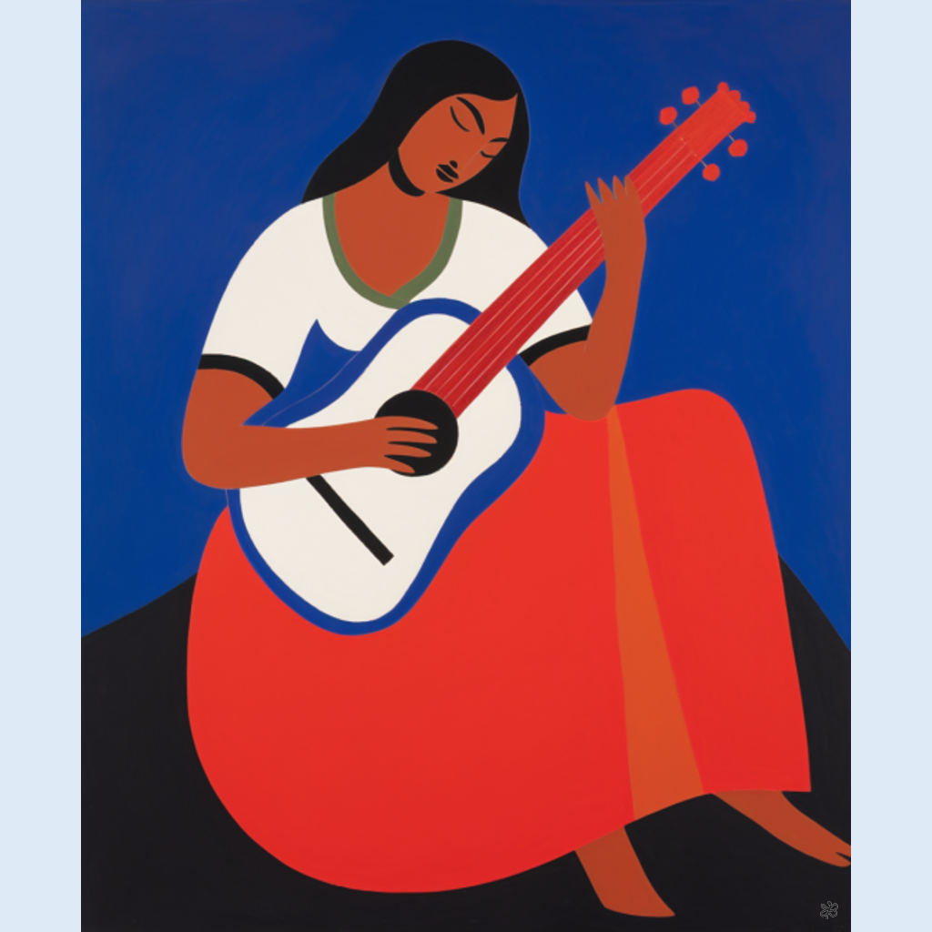woman with guitar #16