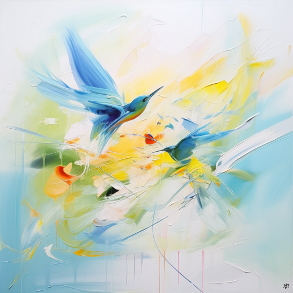birds and flowers #11