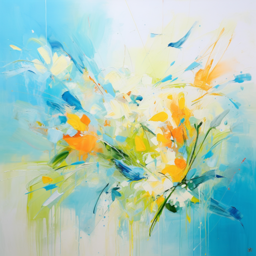 birds and flowers #16
