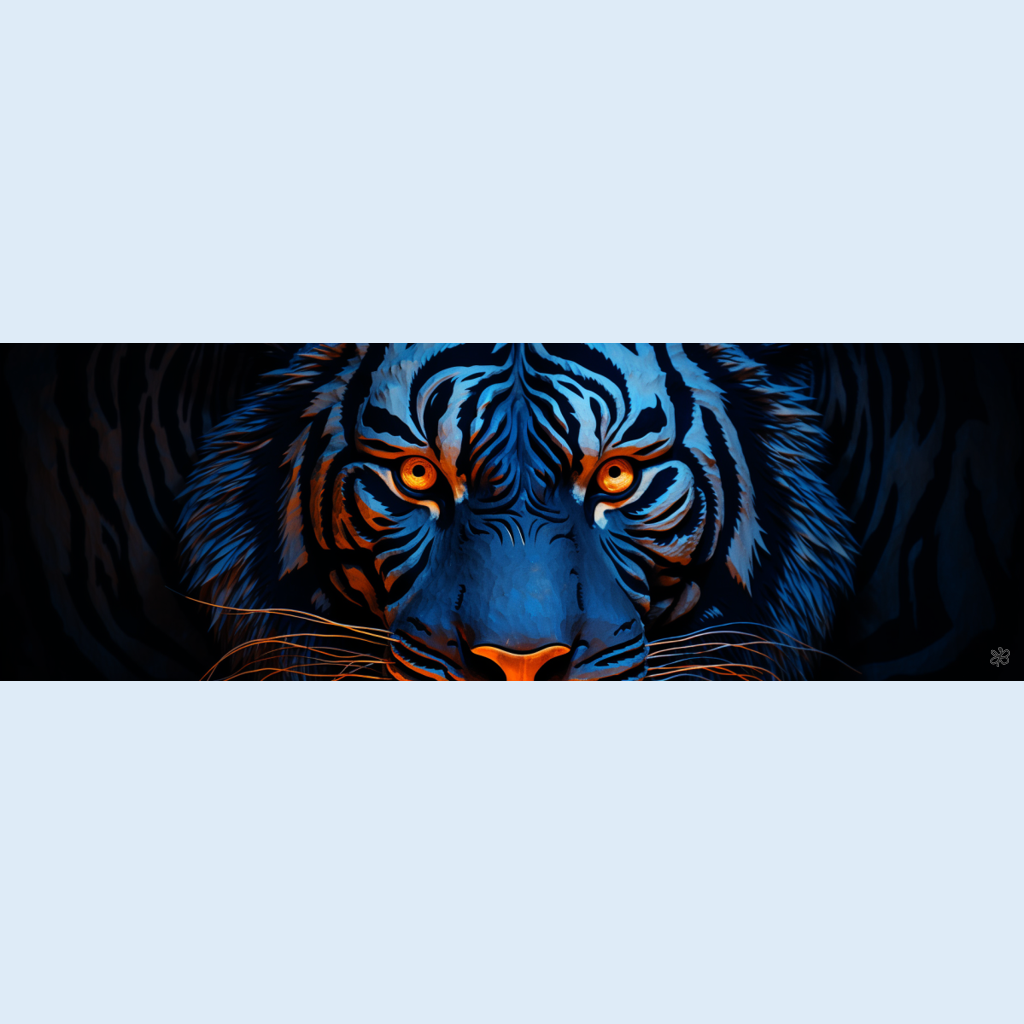 black and blue tiger #4
