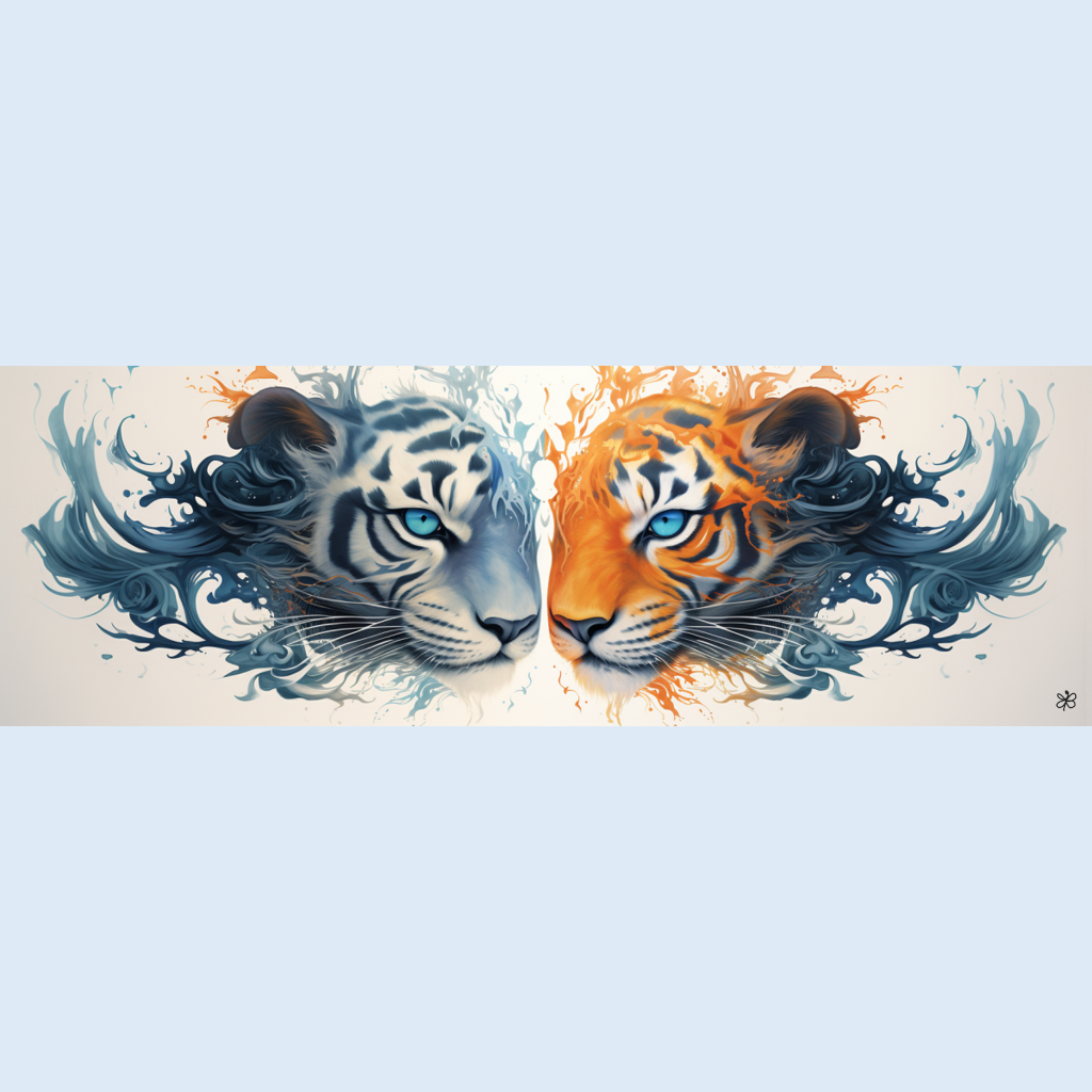 black and blue tiger #10