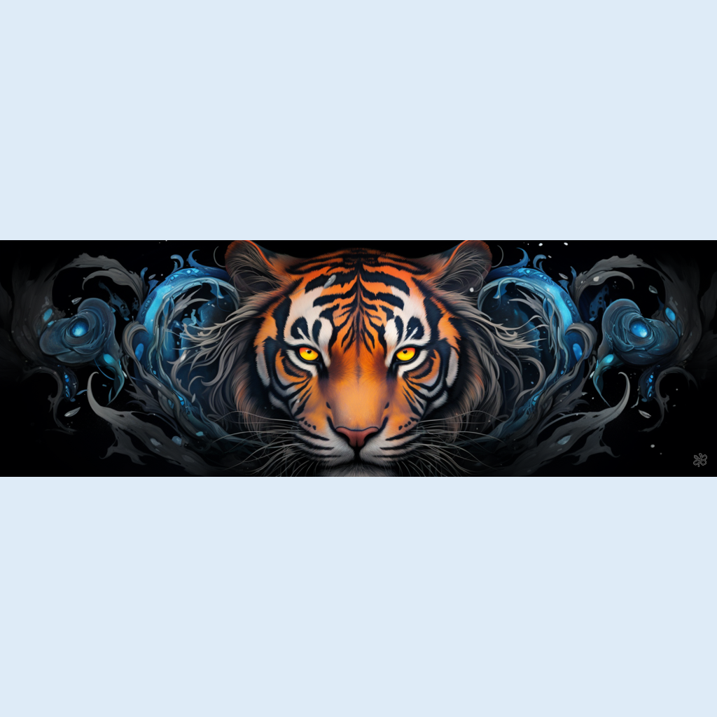 black and blue tiger #5