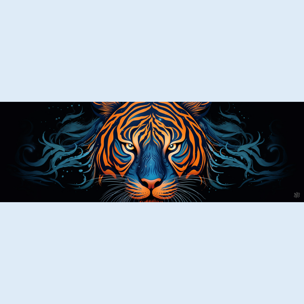 black and blue tiger #13