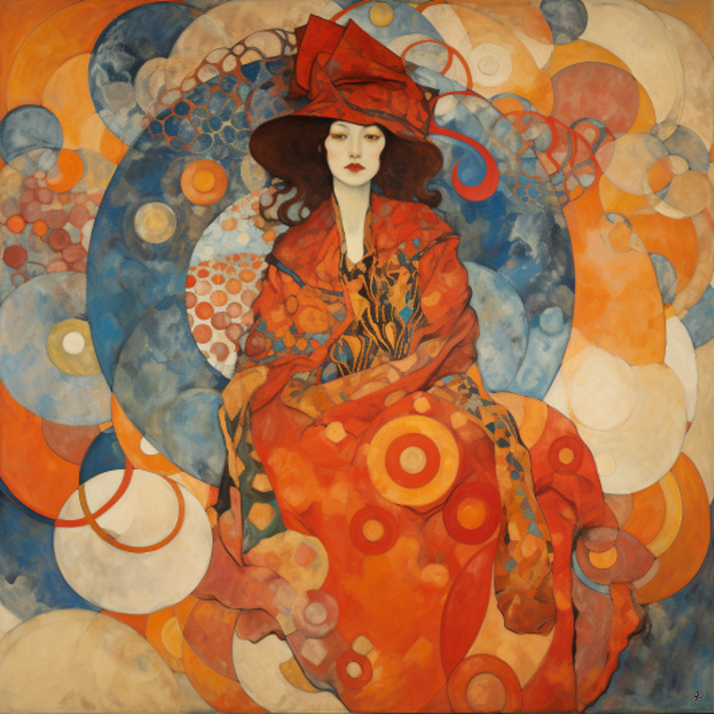 woman floating #5