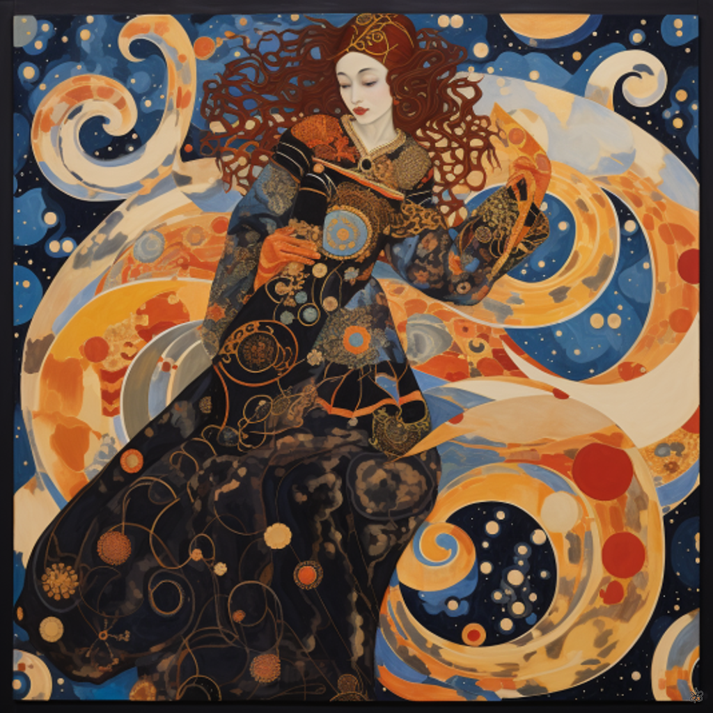 woman floating #4