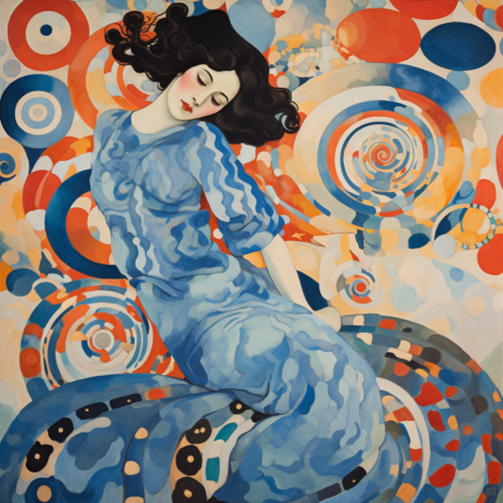 woman floating #9