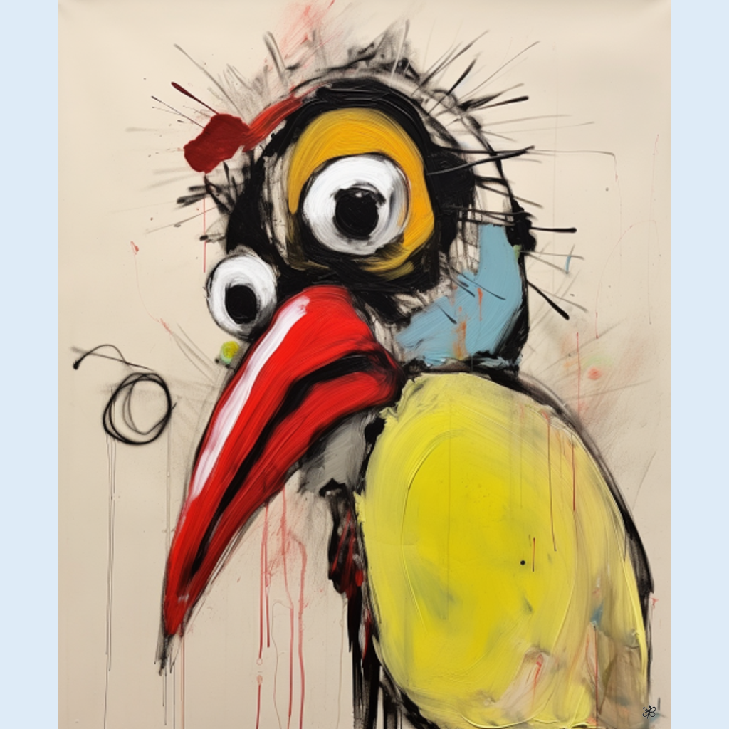 bird doodle #9