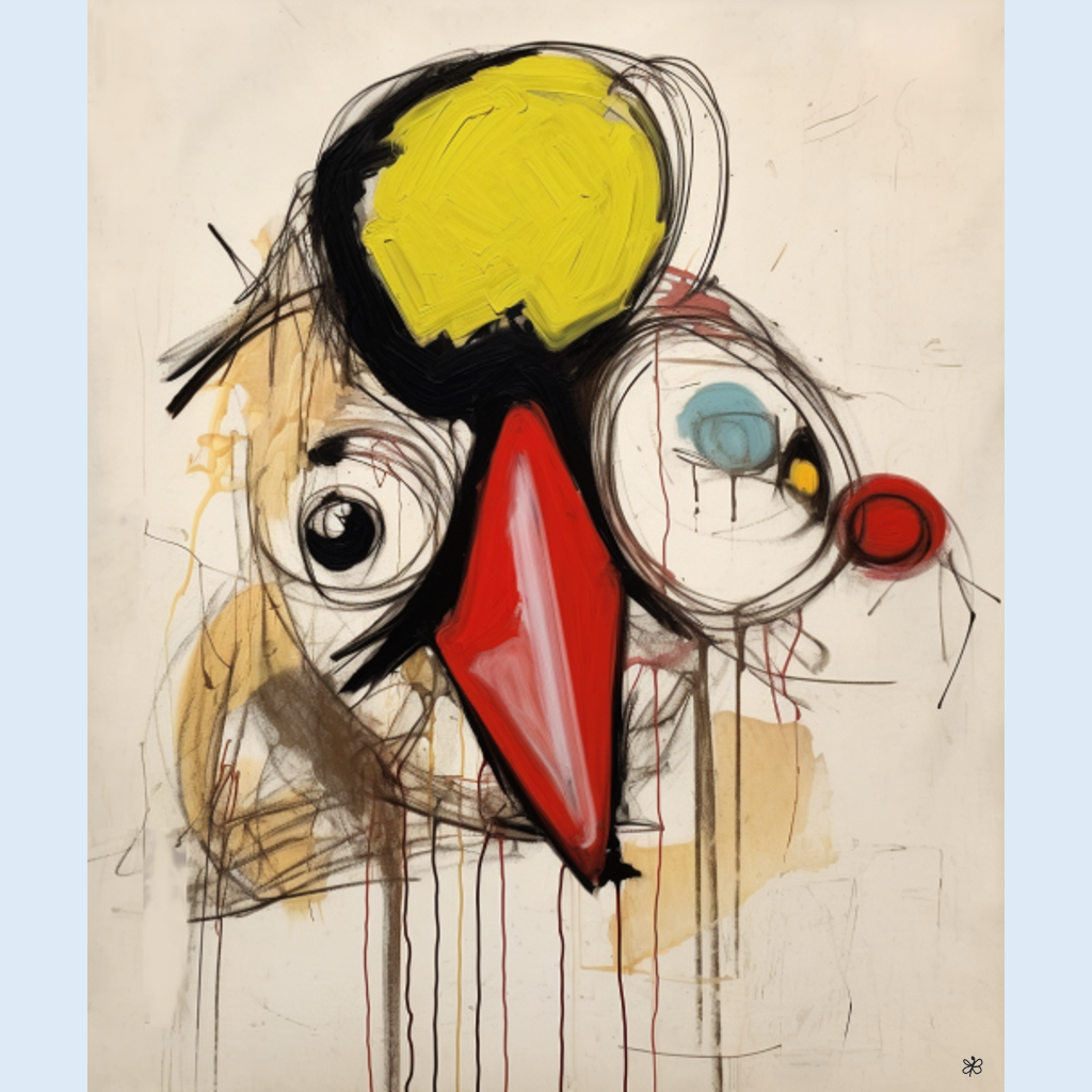 bird doodle #14