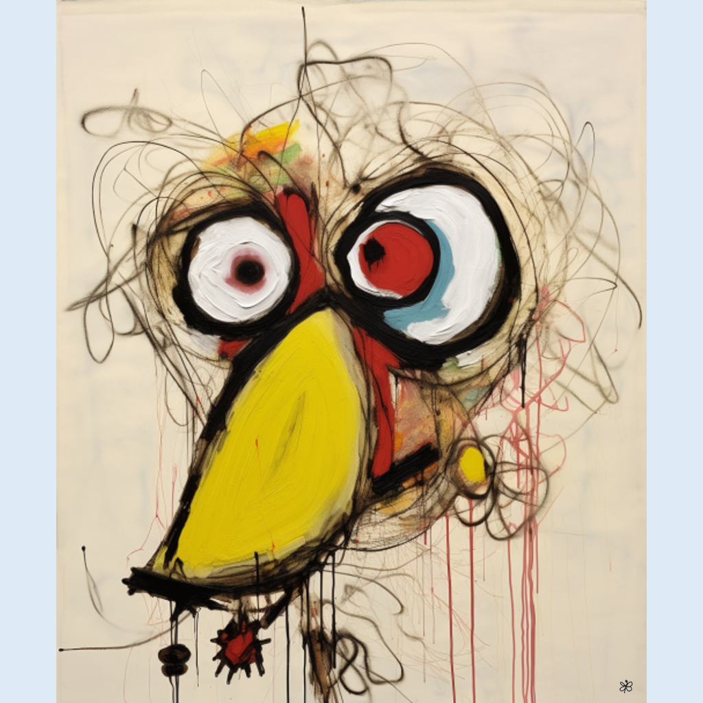 bird doodle #8