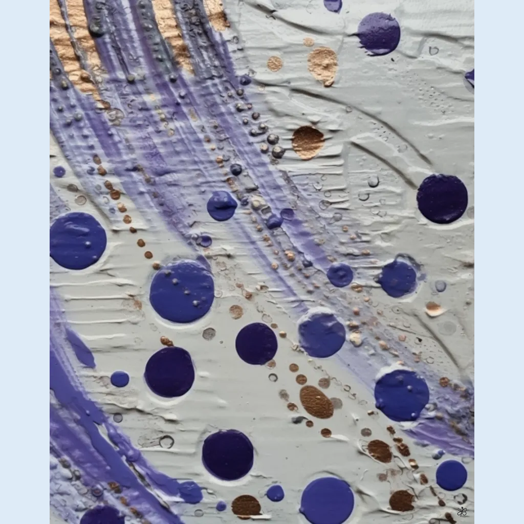 violet glass mirror #15