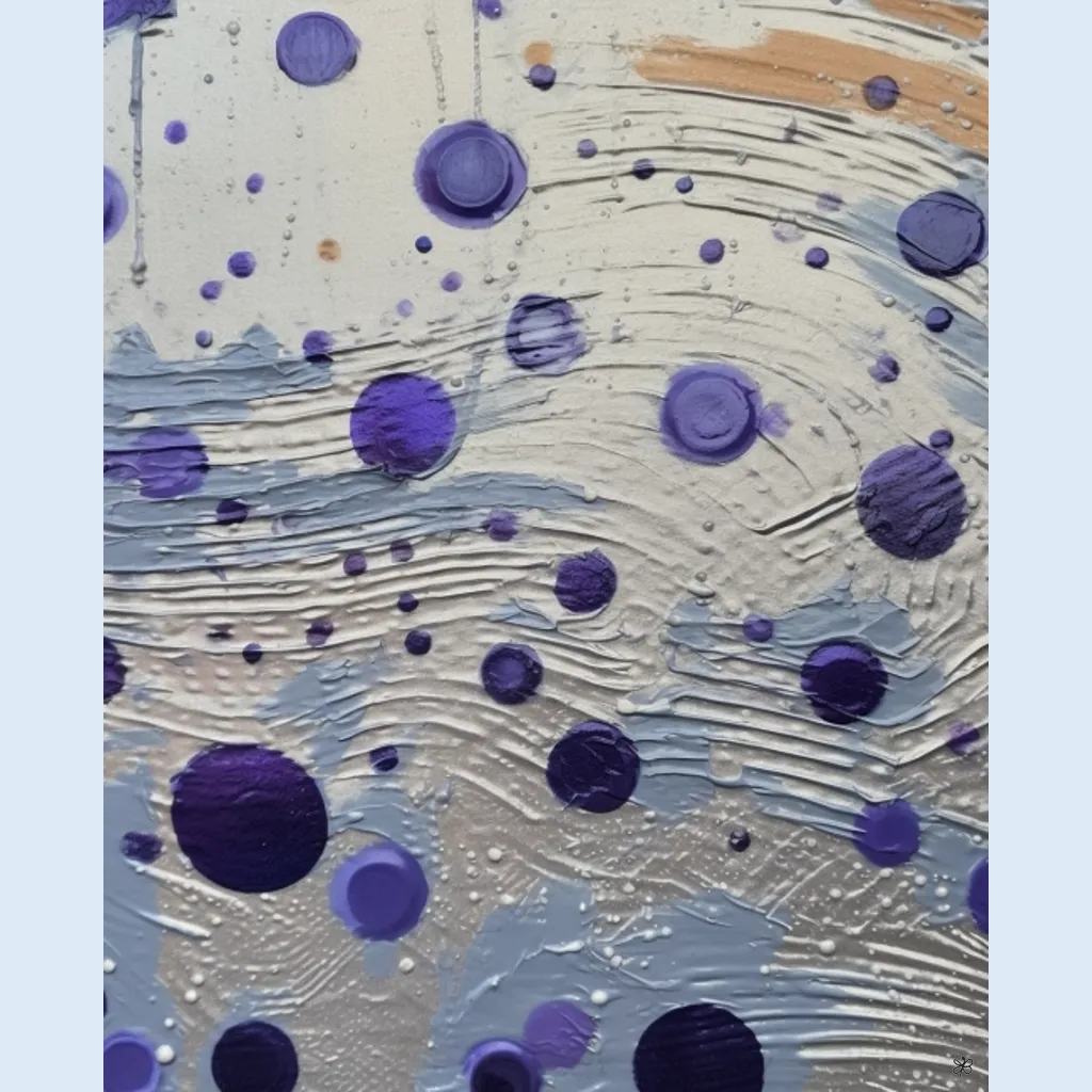 violet glass mirror #11