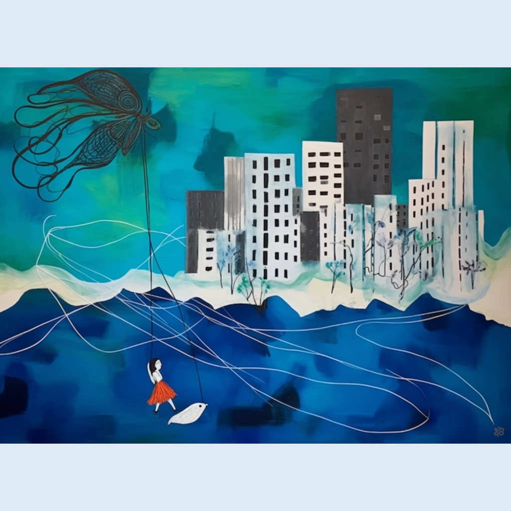 woman flying #18
