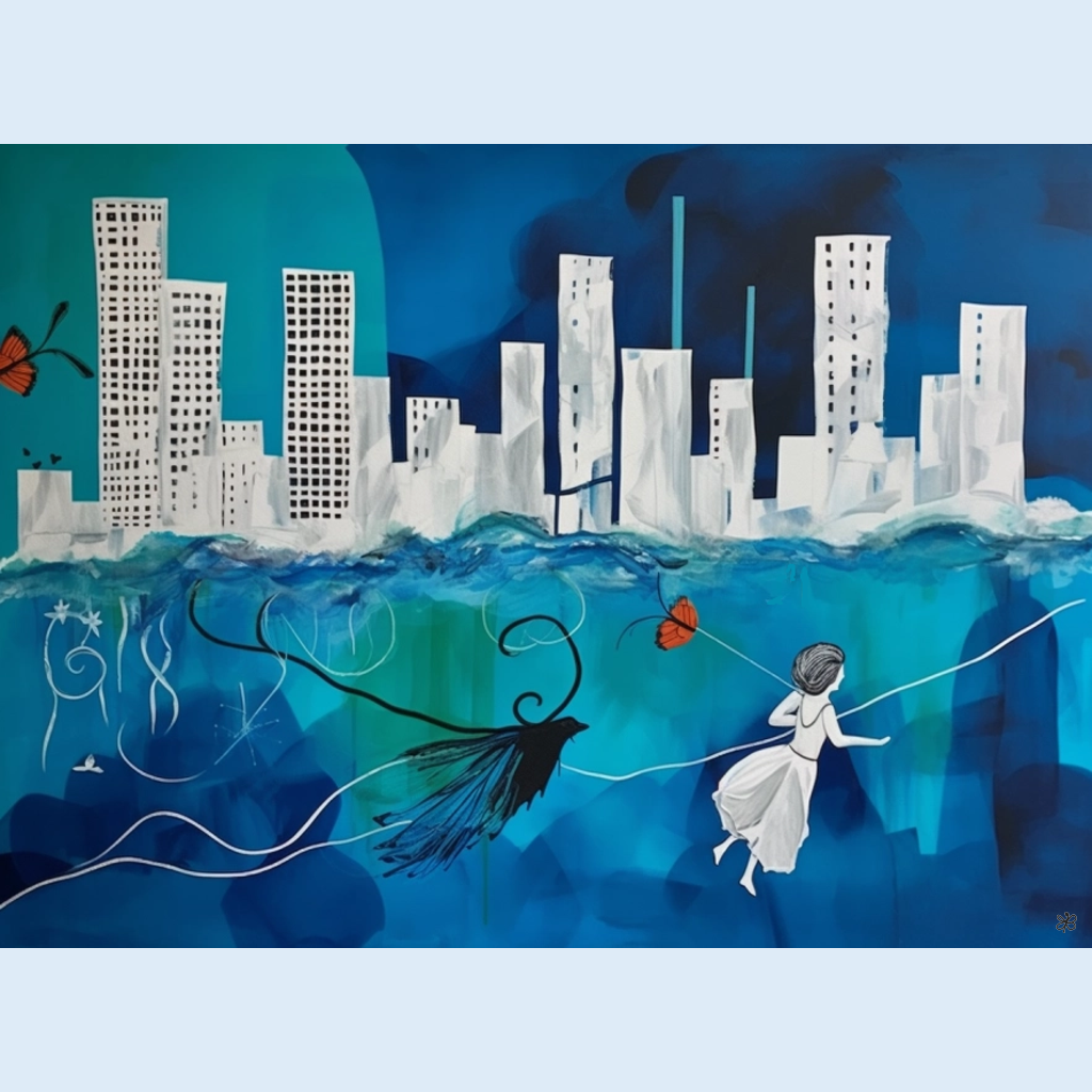 woman flying #15