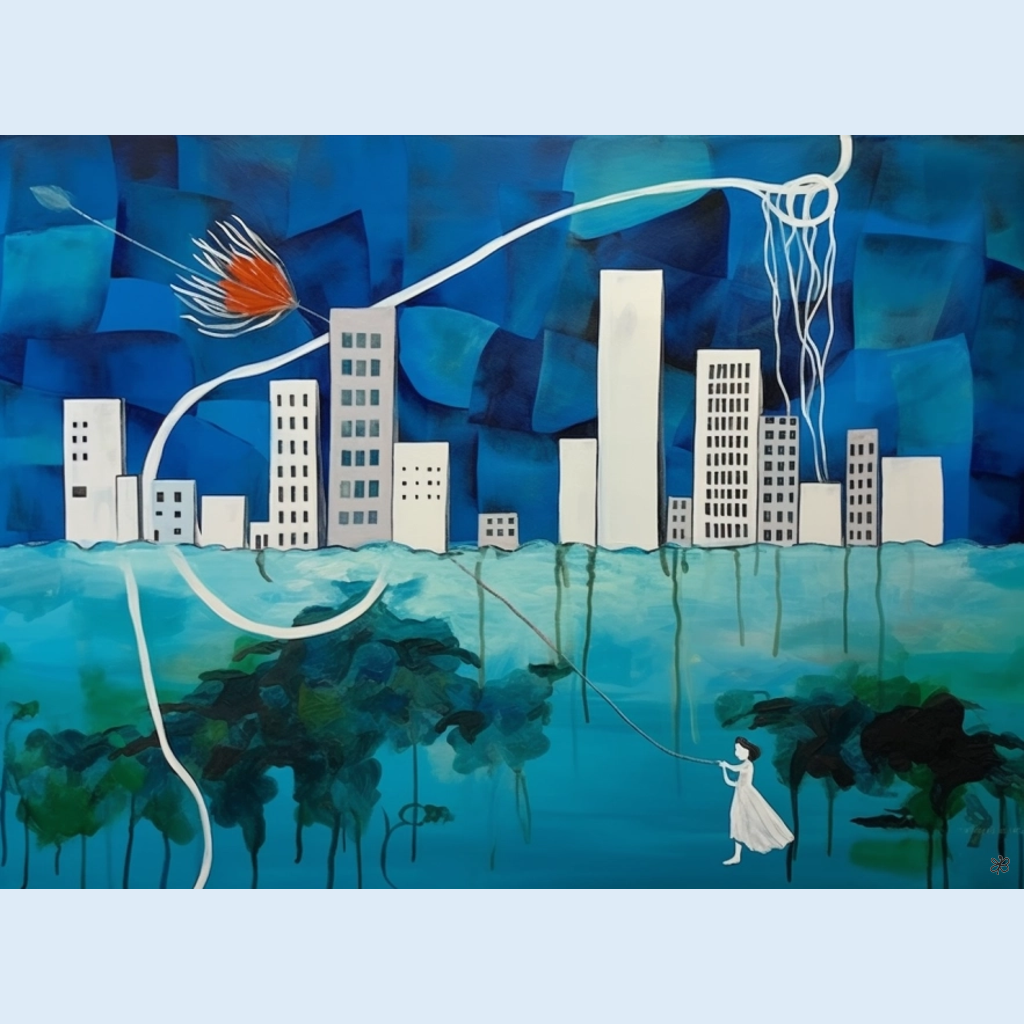woman flying #14