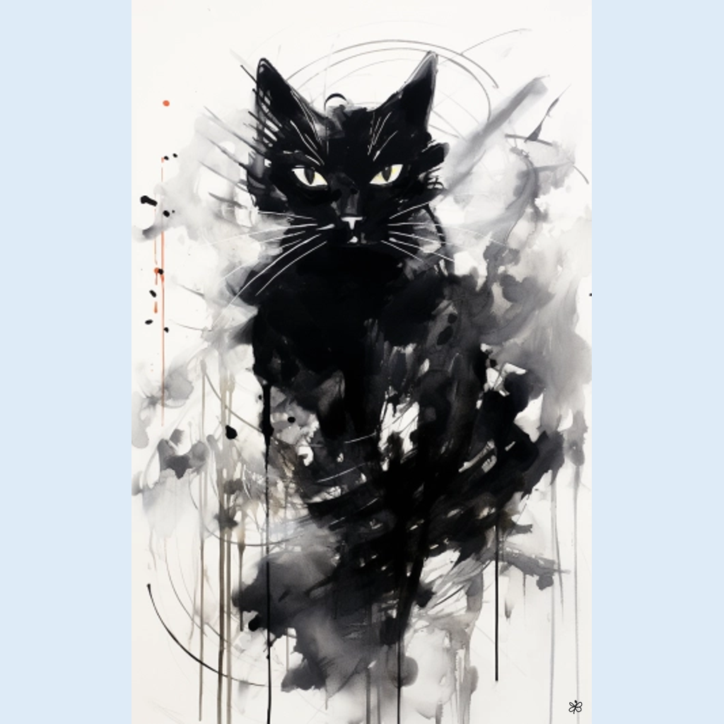 abstract cats #1