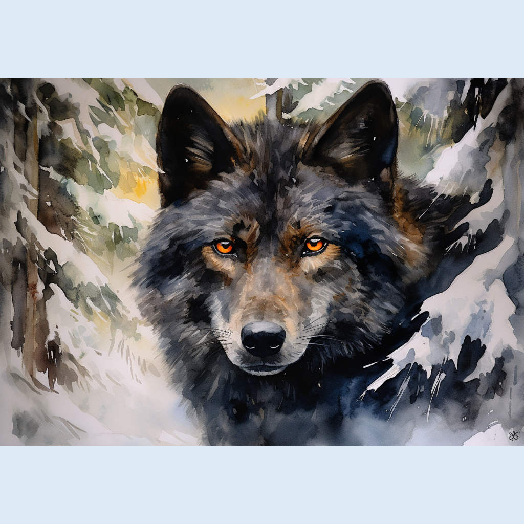black wolf #1