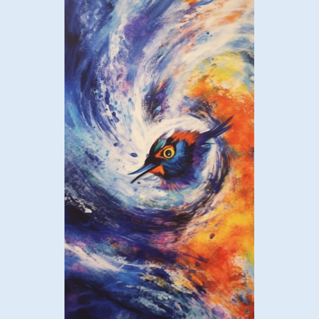 bird abstract #12