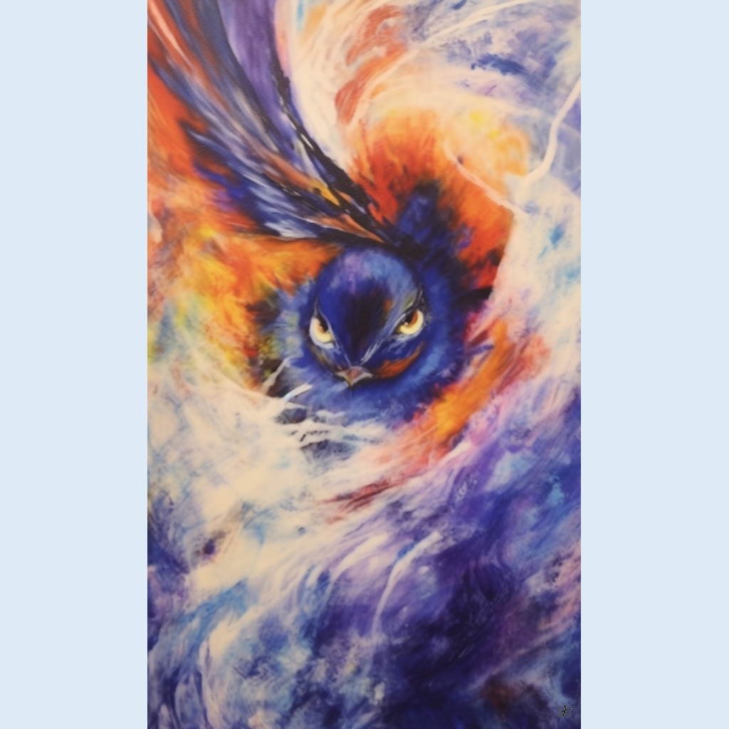 bird abstract #5