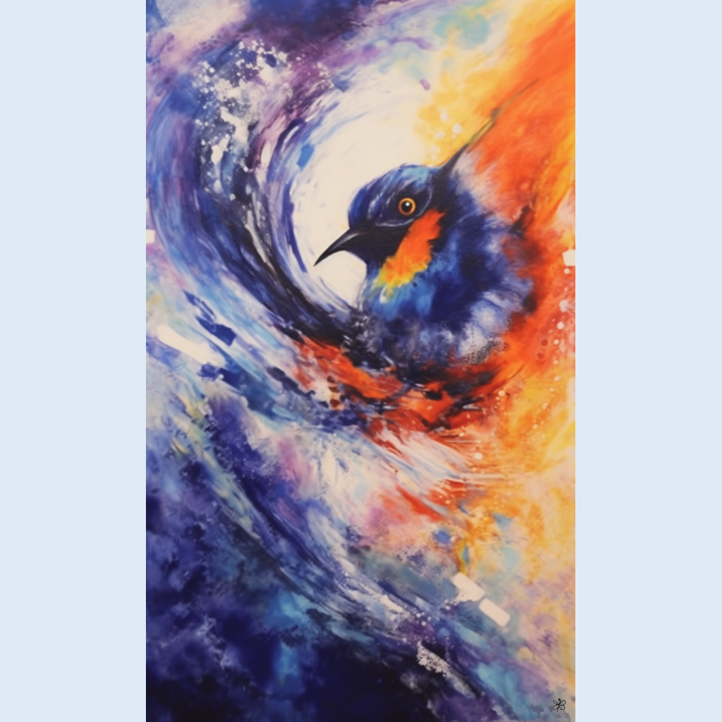 bird abstract #10