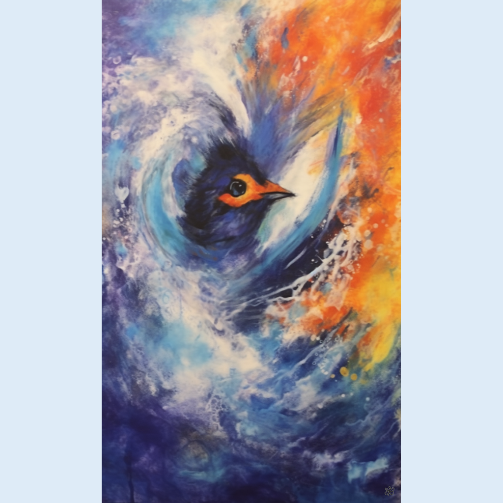 bird abstract #7