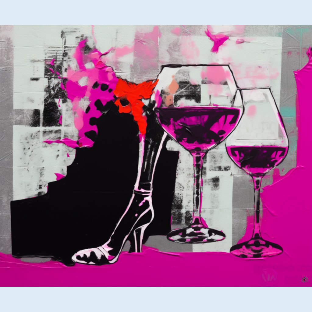 woman and wine glass #8