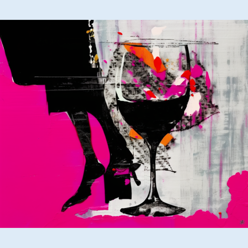woman and wine glass #14