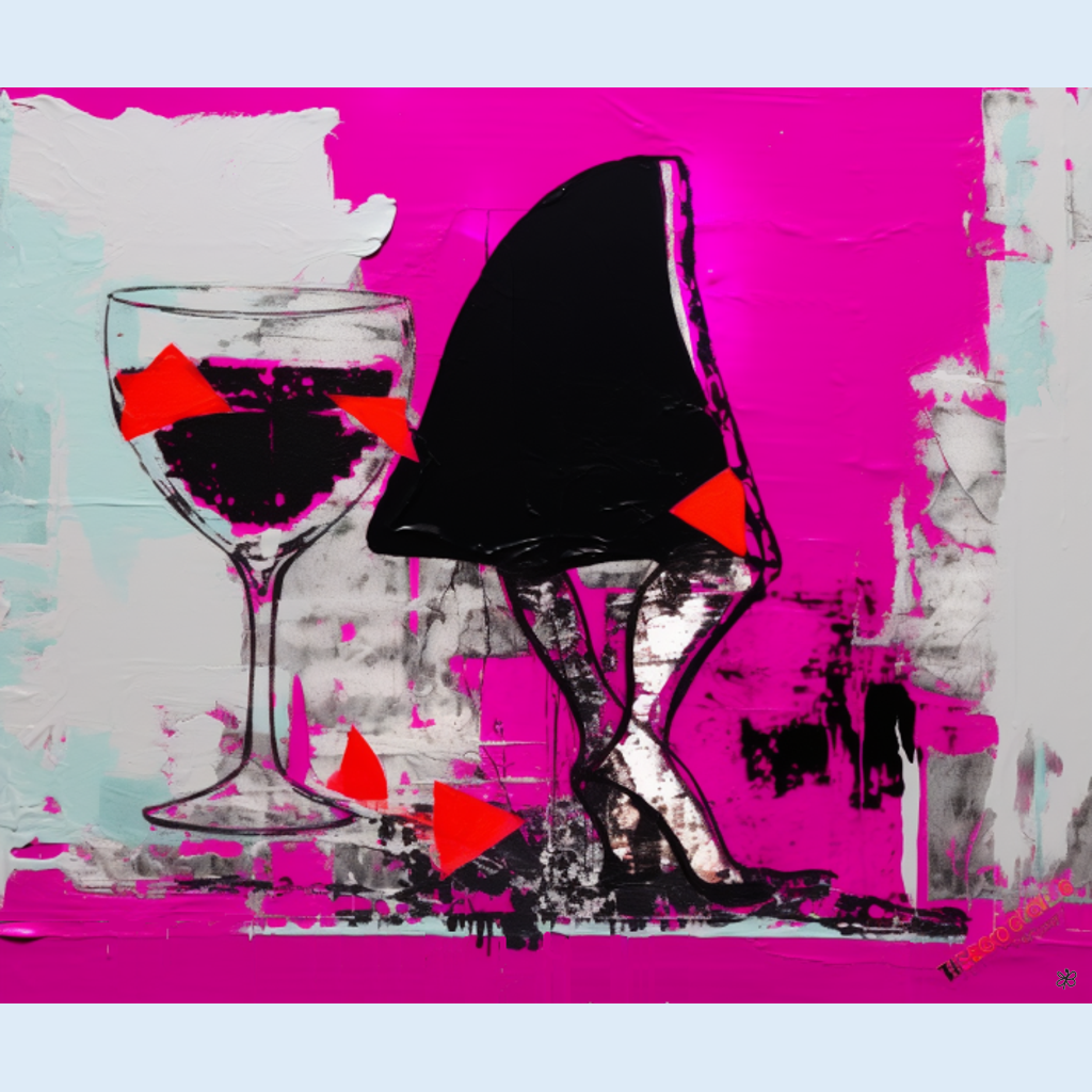 woman and wine glass #9