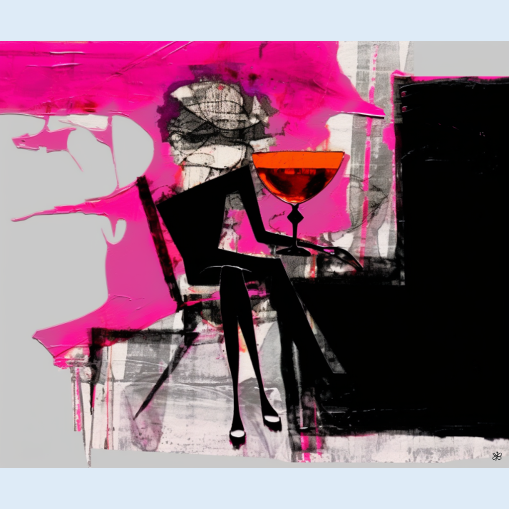 woman and wine glass #15
