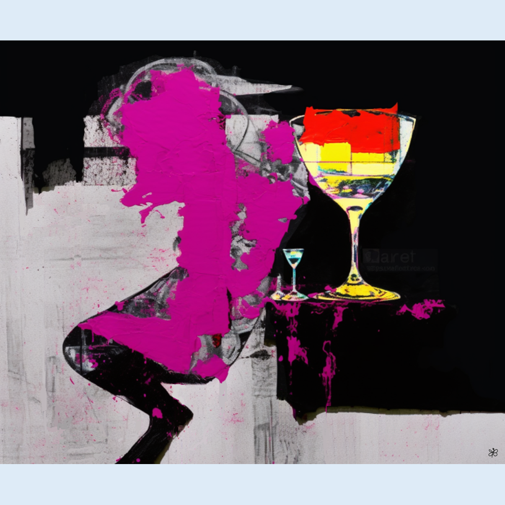 woman and wine glass #16