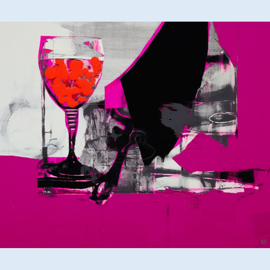 woman and wine glass #2