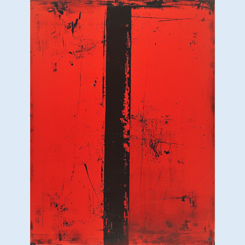 abstract red #17