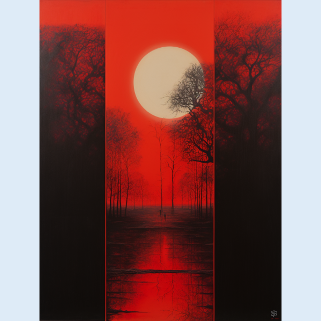 abstract red #3