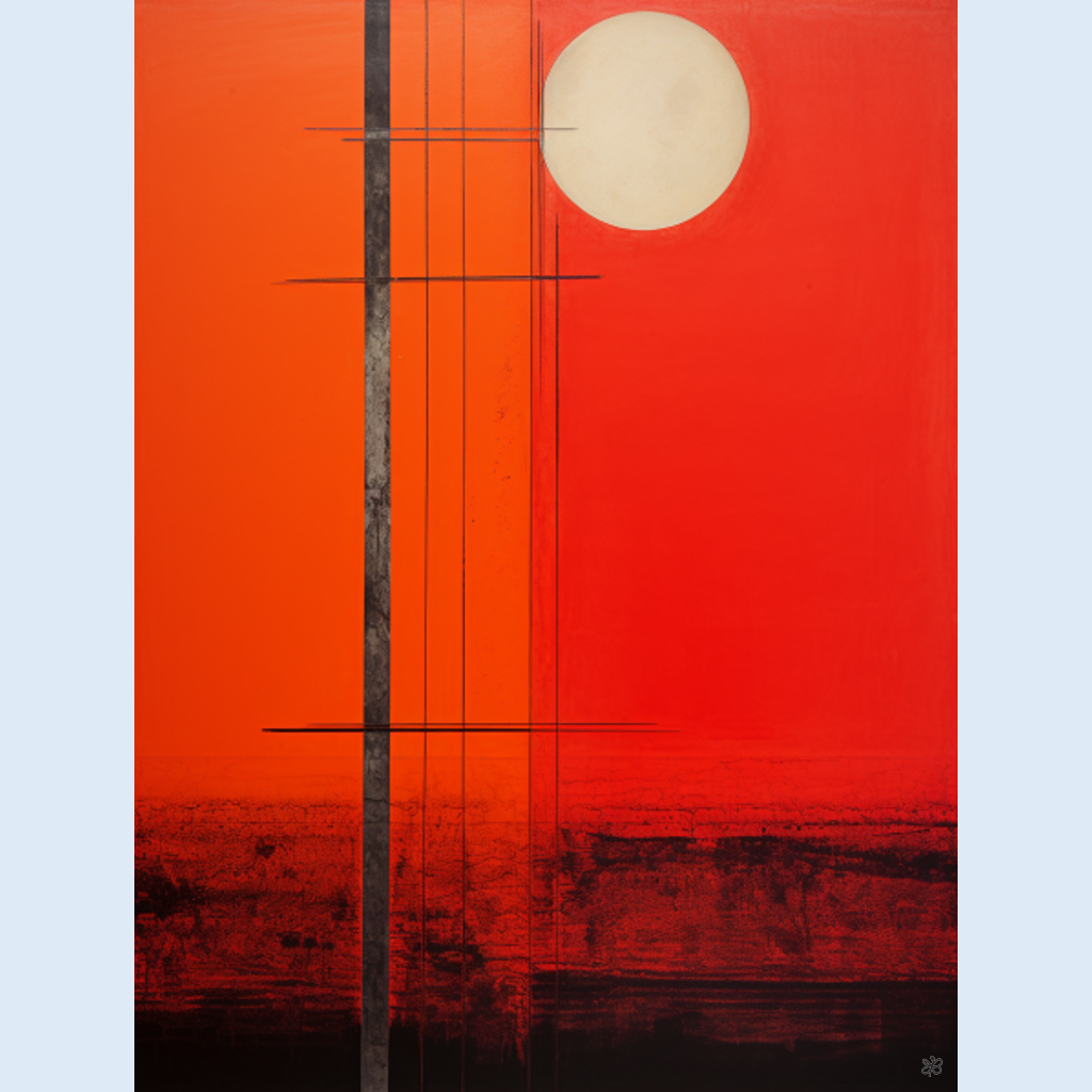 abstract red #8