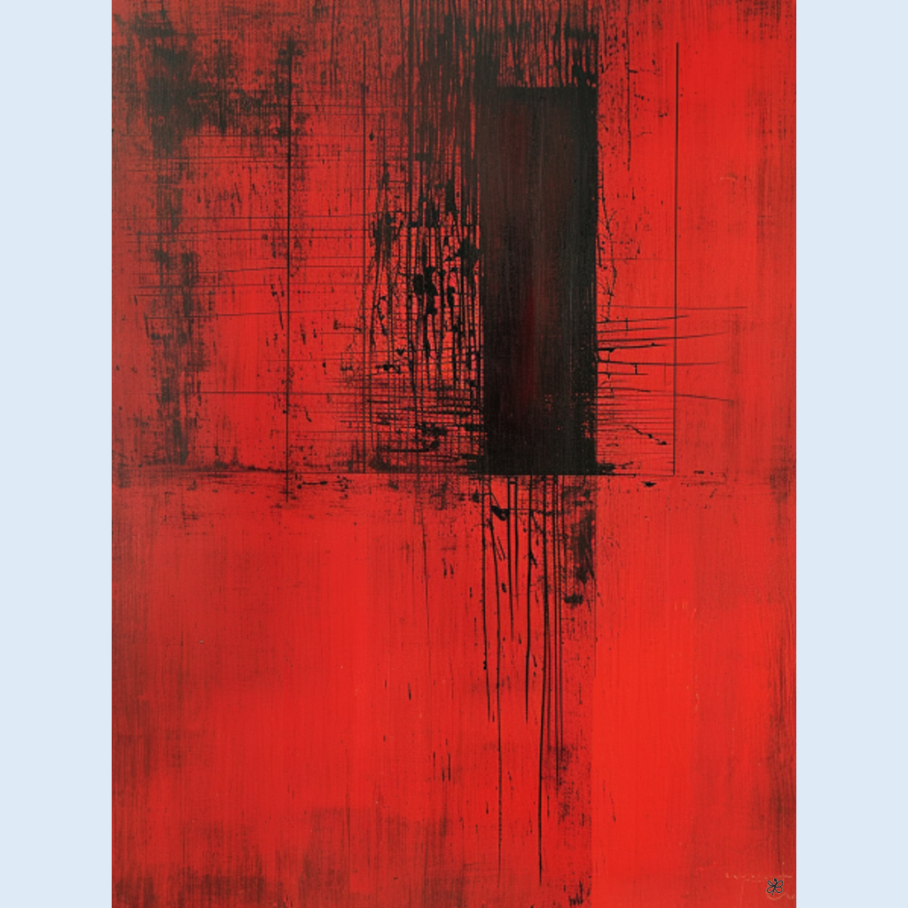 abstract red #16