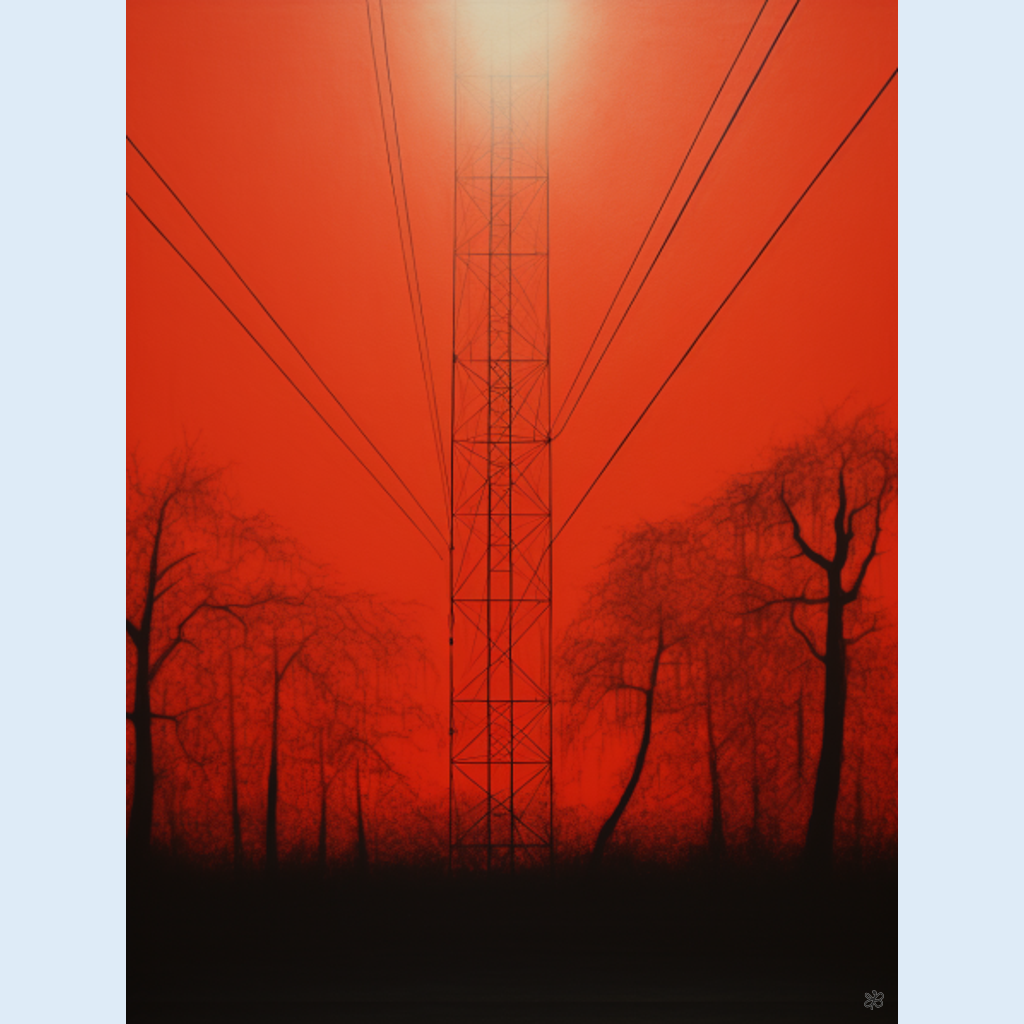 abstract red #5