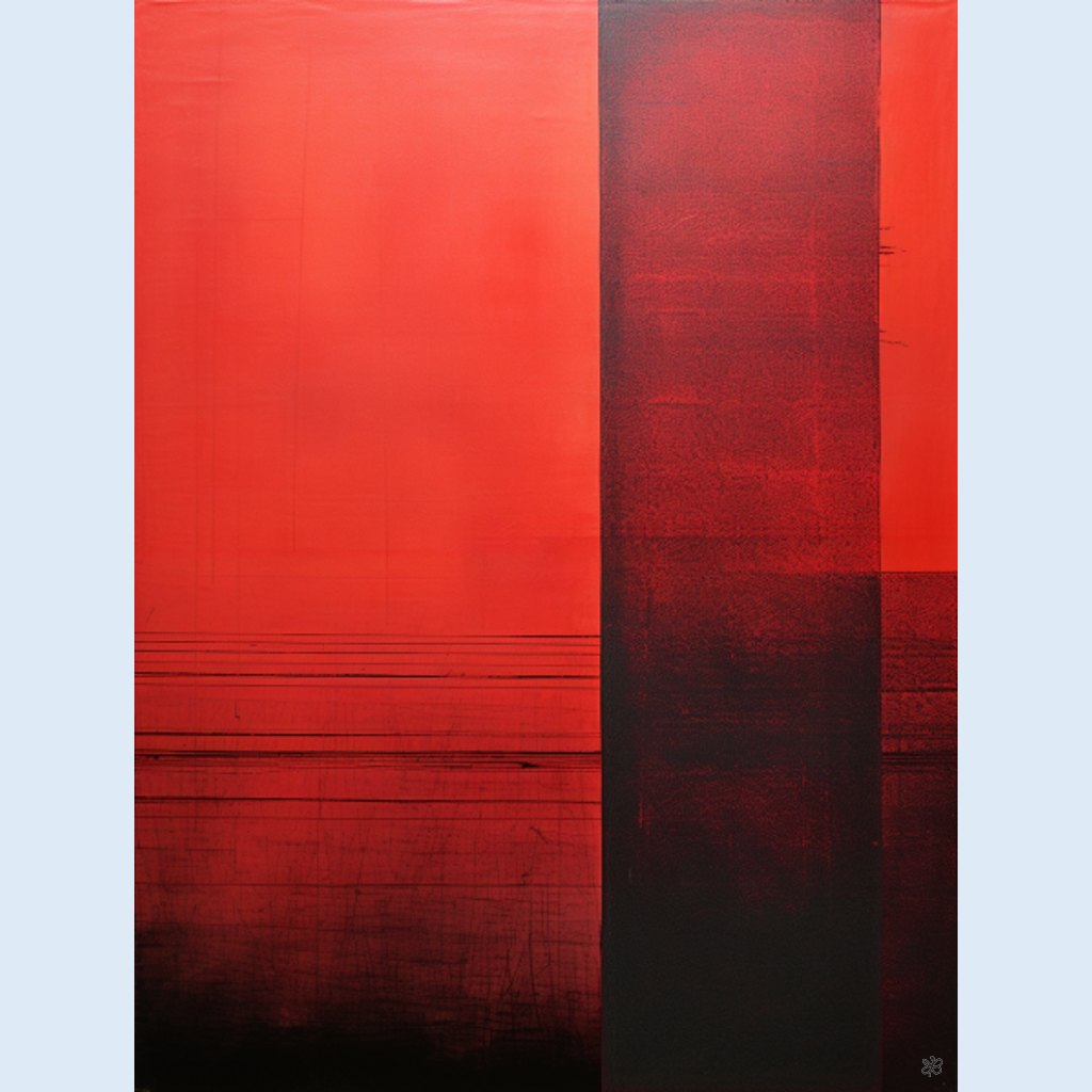 abstract red #14