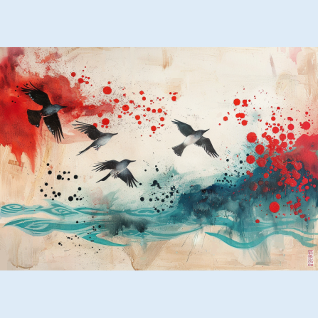 birds soaring #7