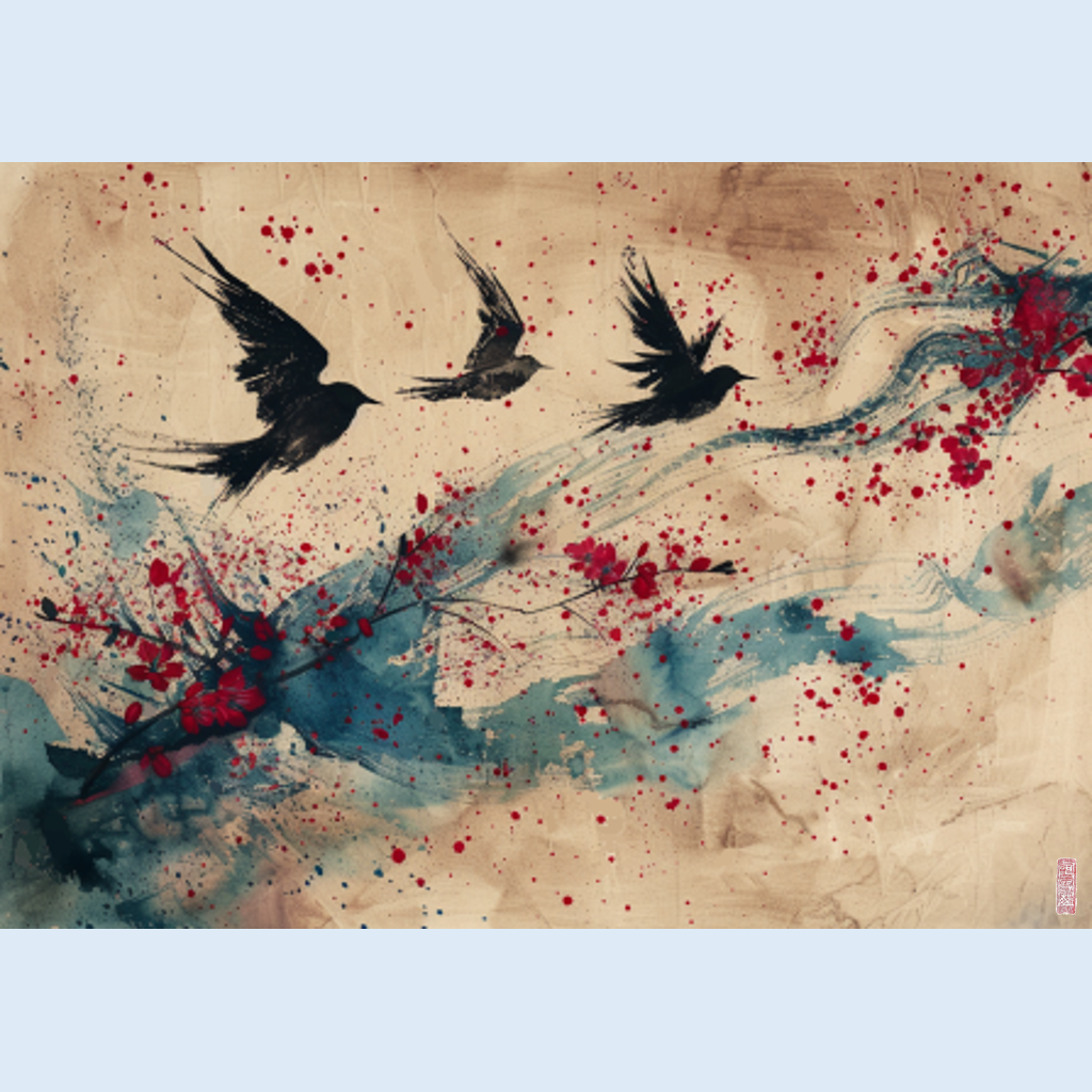 birds soaring #8