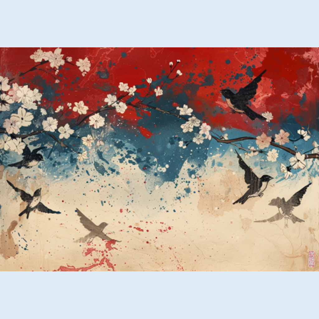 birds soaring #12