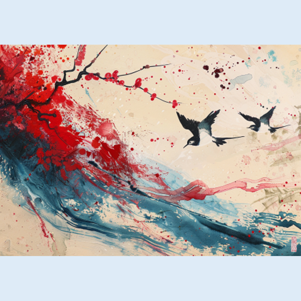 birds soaring #5