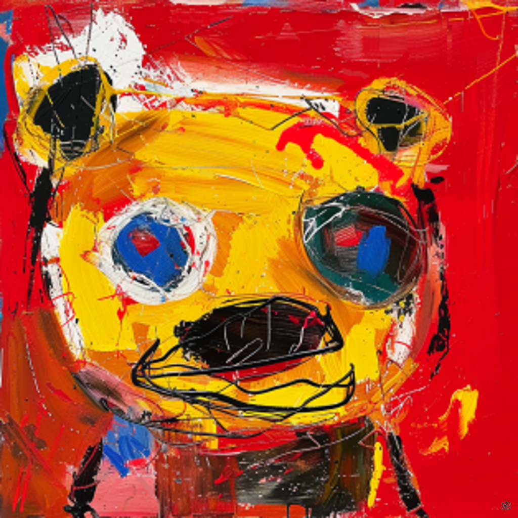 bear eyes and mouth #1