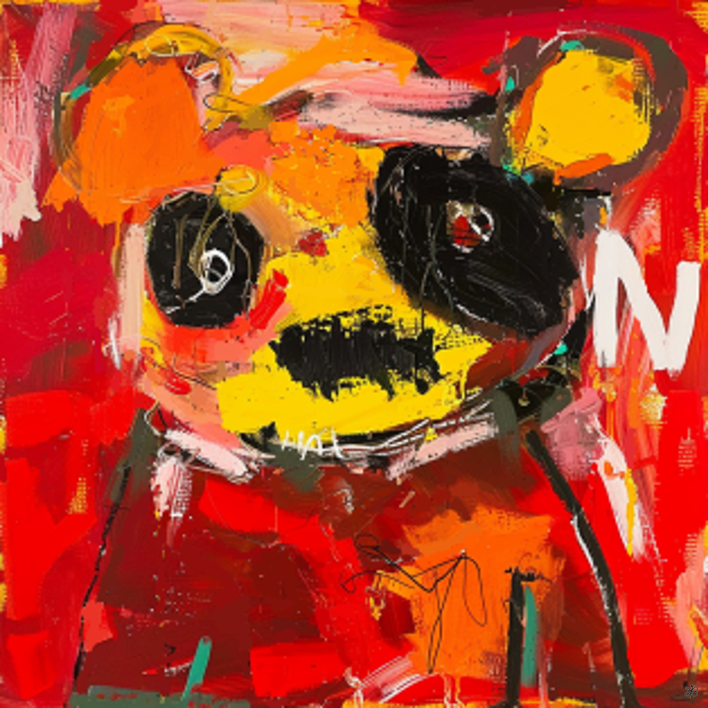 bear eyes and mouth #6