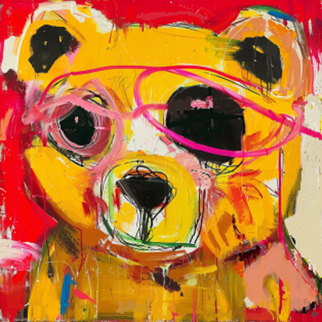 bear eyes and mouth #11